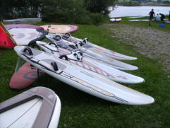 Windsurfmaterial fr alle Knnerstufen