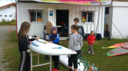 Vor der WindSurf-Praxis steht die Theorie...