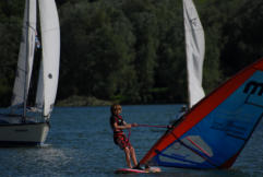 WindSurfen Lernen mit anfngergerechtem Material